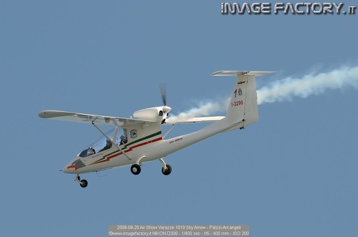 2008-09-20 Air Show Varazze 1010 Sky Arrow - Palzzi-Arcangeli
